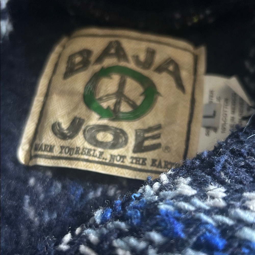 Baja Joe Women's Blue Hoodie
